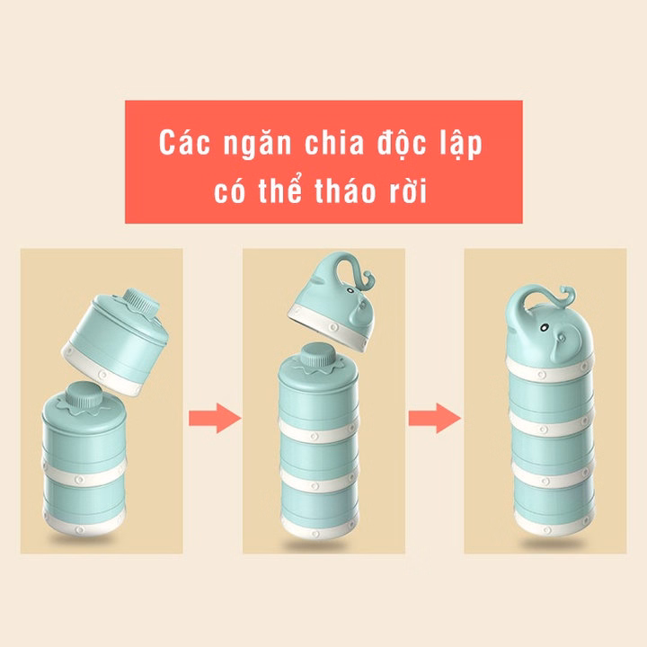 Bình Chia Sữa 3 Tầng Misuta 55256 - Lady'S Passion - Ảnh 7