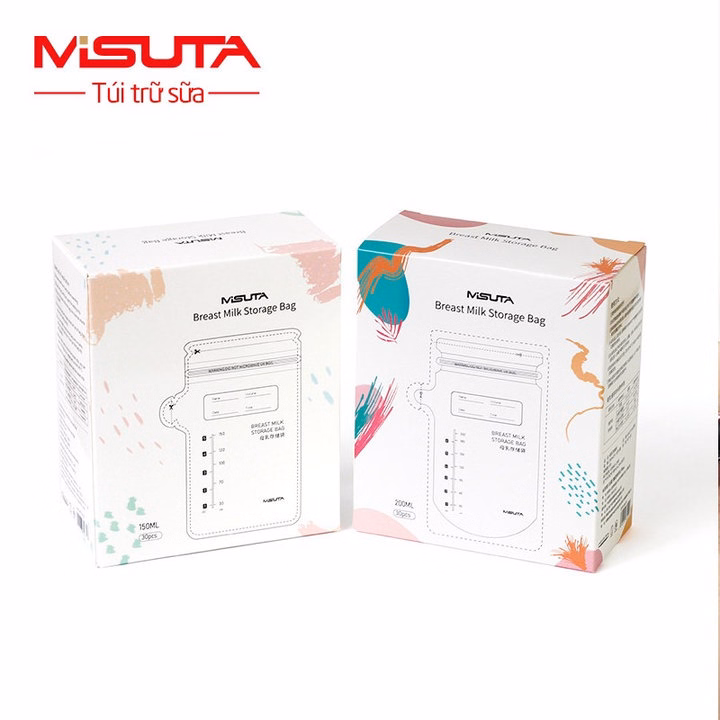 Túi Trữ Sữa Mẹ Misuta Hộp 30 Túi 200Ml 55208 - Lady'S Passion