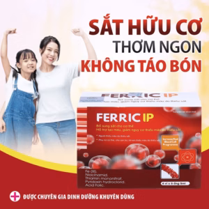 Sắt Hữu Cơ Giúp Bổ Sung Sắt, Bổ Máu Ferric Ip