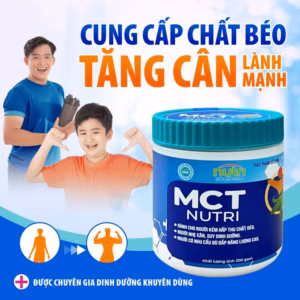 Bột Bổ Sung Chất Béo Lành Mạnh Mct Nutri (200G) Cho Người Kém Hấp Thu Chất Béo, Người Nhẹ Cân Và Người Cần Bù Đắp Năng Lượng Cao - Nutri Miền Nam