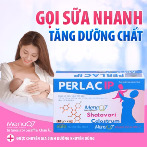 Cốm Lợi Sữa Giúp Tăng Tiết Sữa Mẹ, Thông Tắc Sữa Perlac Ip