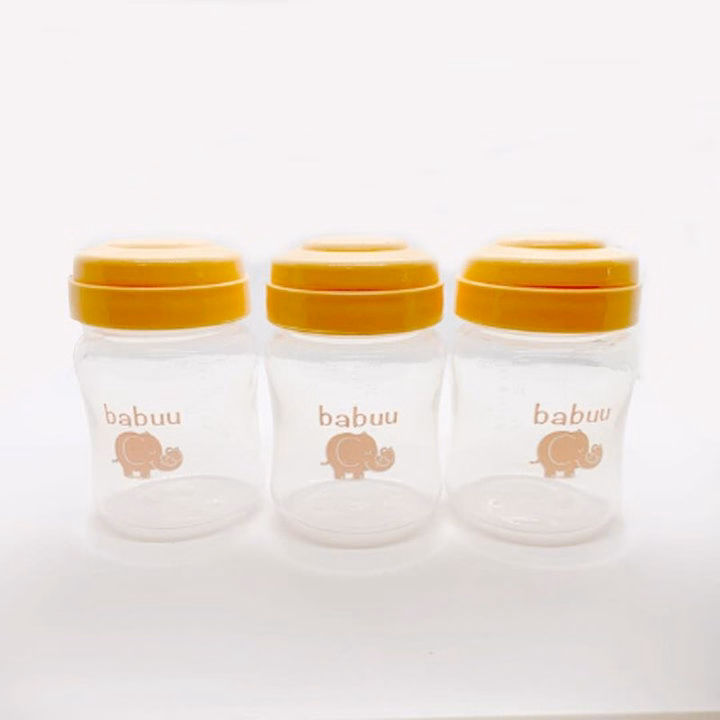 Bộ 3 Bình Trữ Sữa Babuu 125Ml 79105 - Lady'S Passion - Ảnh 2