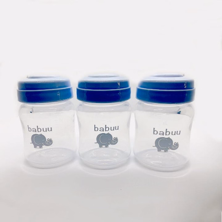 Bộ 3 Bình Trữ Sữa Babuu 125Ml 79105 - Lady'S Passion - Ảnh 3