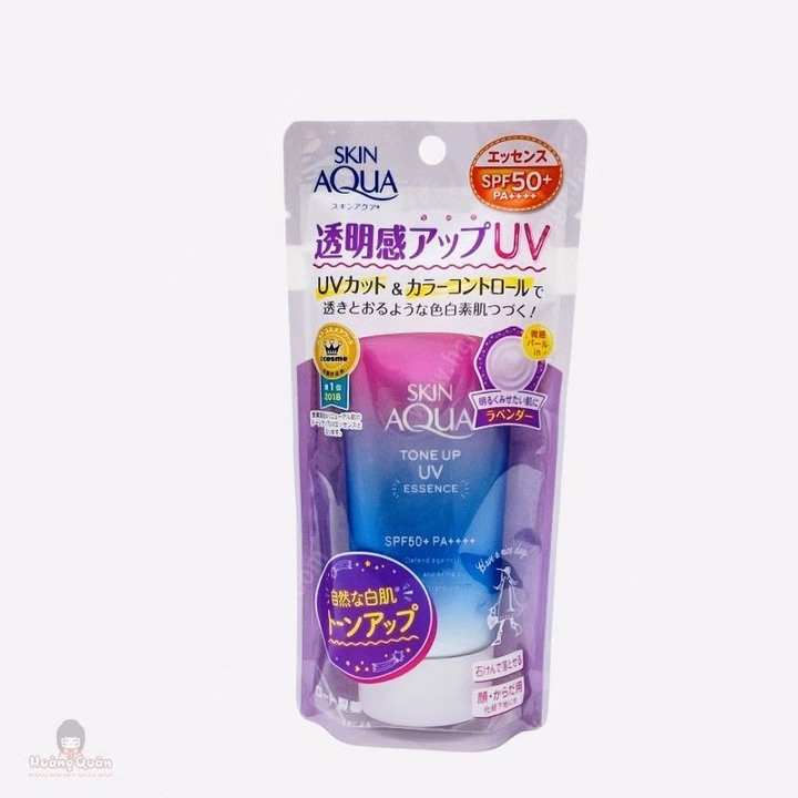 Kem Chống Nắng Nâng Tông Da Aqua Skin Nội Địa Nhật Bản - Aqua Skin - Ảnh 3