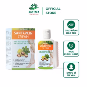 Kem Hỗ Trợ Giảm Giản Tĩnh Mạch Thảo Dược Giúp Lưu Thông Tĩnh Mạch, Giảm Sưng Mạch Máu Tay Chân Chai 60Ml