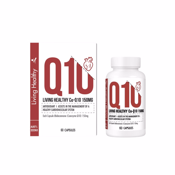 Viên Uống Hỗ Trợ Sức Khỏe Tim Mạch Coq10 150Mg - Living Healthy - Ảnh 3