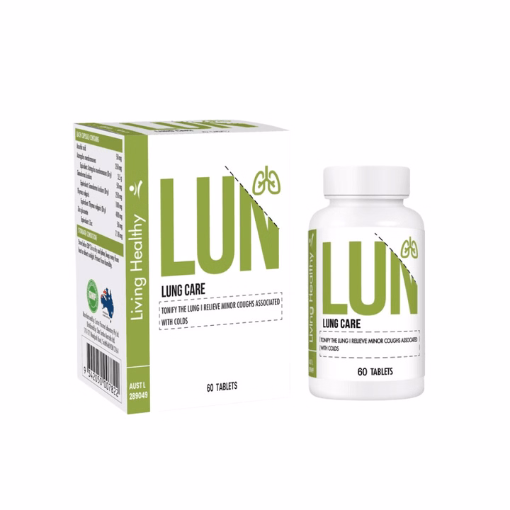 Viên Uống Bổ Phế, Giảm Ho Lung Care - Living Healthy