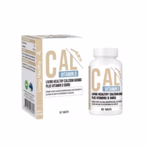 Viên Uống Bổ Sung Canxi Calcium 600Mg Plus Vitamin D 500Iu - Living Healthy