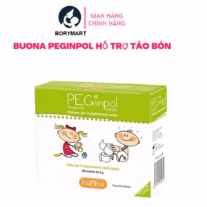 Hỗ Trợ Táo Bón Cấp Và Mãn Tính Cho Trẻ Em - Hộp 20 Gói 5G Buona Peginpol Macrogol 3350