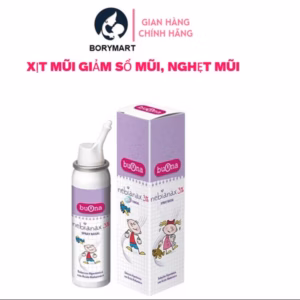 Buona Nebianax 3% Spray Nasale - Xịt Mũi Hiệu Quả Nhanh Cho Sổ Mũi, Nghẹt Mũi - Lọ 100Ml