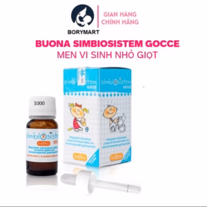 Men Vi Sinh Nhỏ Giọt, Giảm Tiêu Chảy, Nôn Trớ, Rối Loạn Tiêu Hóa, Công Nghệ Bao Phim - Lọ 10Ml Buona Simbiosistem