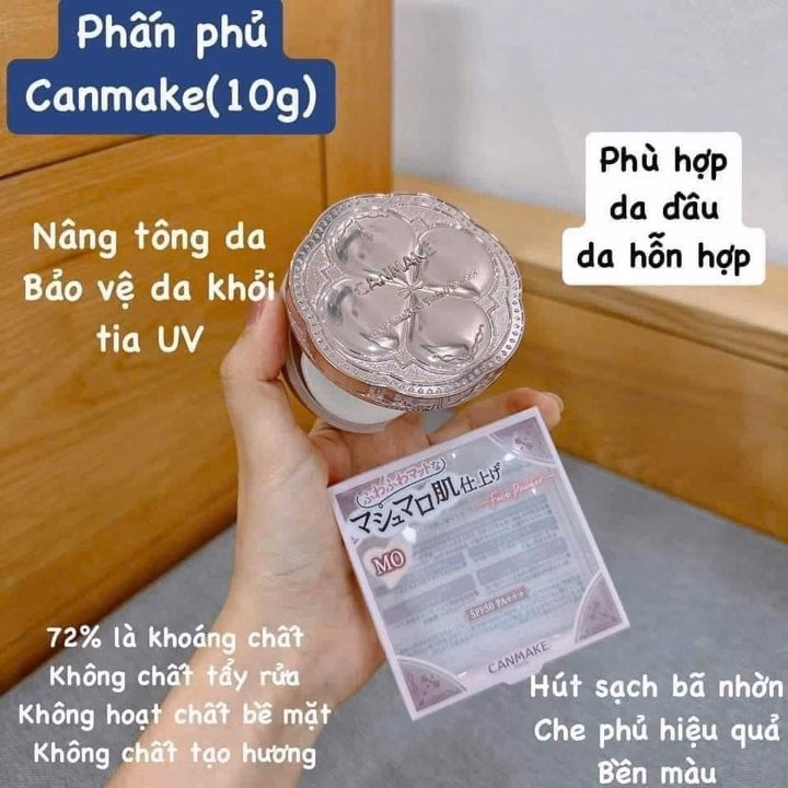 Phấn Phủ Canmake Nội Địa Nhật Siêu Mịn Kiềm Dầu - Canmake - Ảnh 4