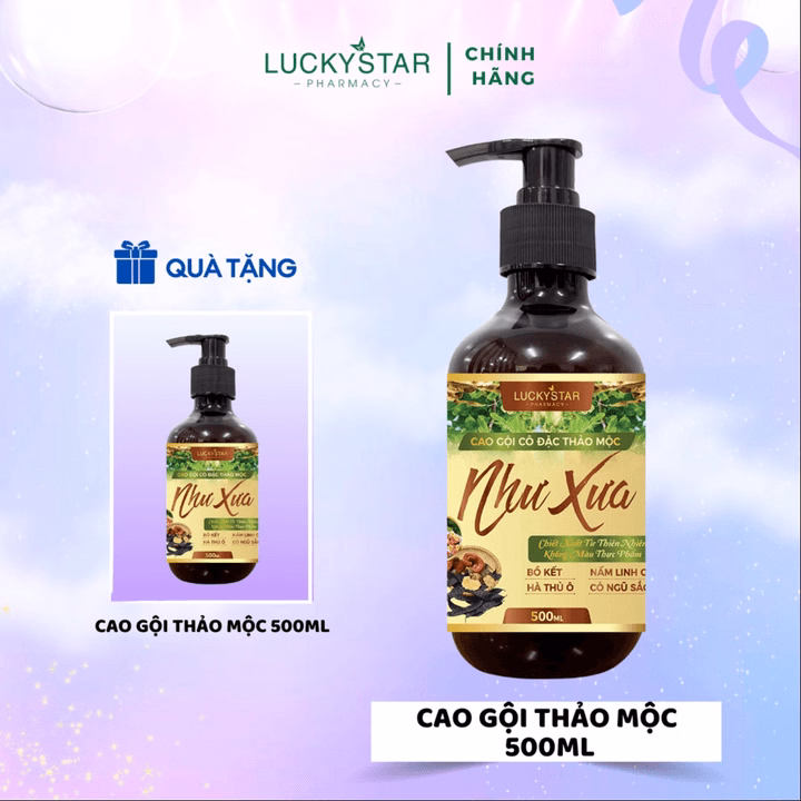 Cao Gội Cô Đặc Thảo Mộc Như Xưa - Lucky Star - Ảnh 2