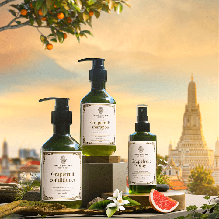 Dầu Xã Bưởi Phaya Thai Giúp Phục Hồi Tóc Hư Tổn, Dưỡng Tóc Mềm Mượt 300Ml - Ảnh 2