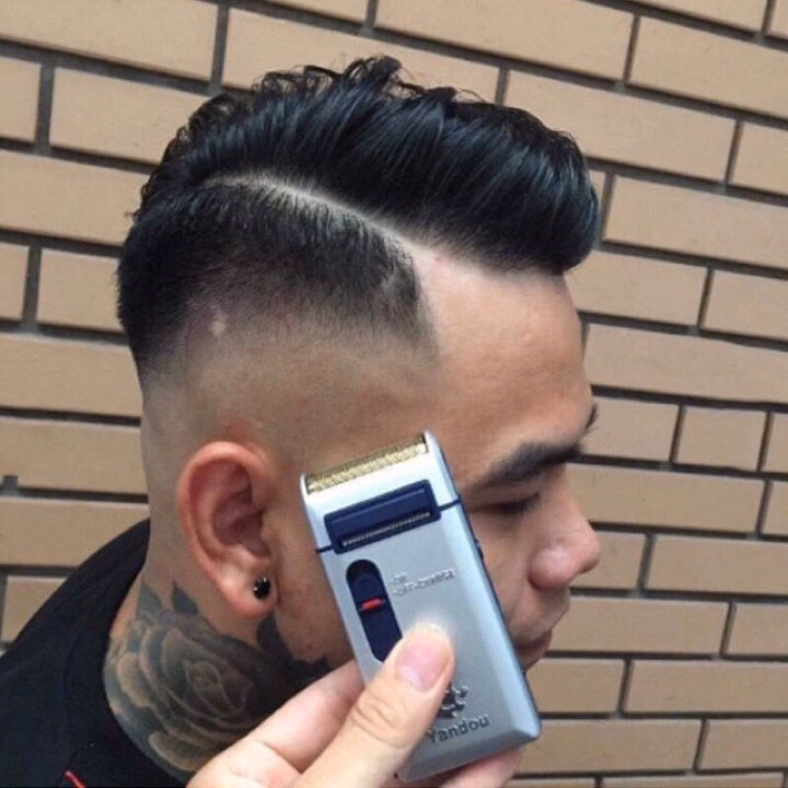 Máy Cạo Râu Yandou Scw 301U Sử Dụng Sạc Pin - Ảnh 2