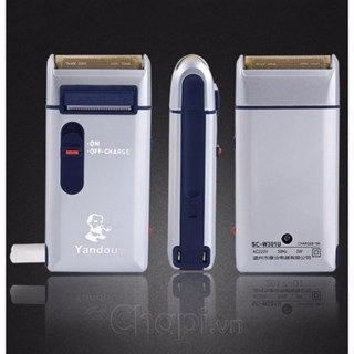 Máy Cạo Râu Yandou Scw 301U Sử Dụng Sạc Pin - Ảnh 7