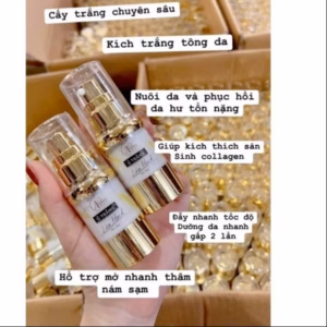 Ủ Trắng Mặt Lúa Mạch Nikos Dưỡng Trắng Da, Nhanh Bật Tone, Đều Màu Da Không Bị Xỉn Màu - Gdn