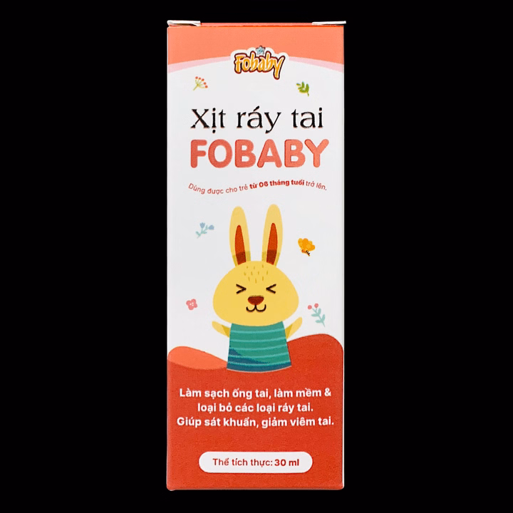 Xịt Ráy Tai Fobaby Làm Sạch, Sát Khuẩn Vệ Sinh Tai Cho Trẻ- Fobelife - Ảnh 4