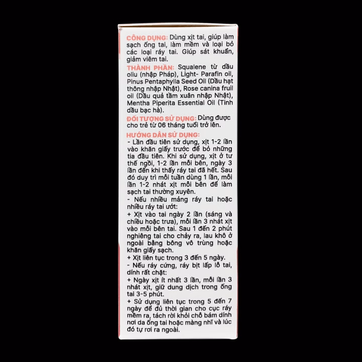 Xịt Ráy Tai Fobaby Làm Sạch, Sát Khuẩn Vệ Sinh Tai Cho Trẻ- Fobelife - Ảnh 6