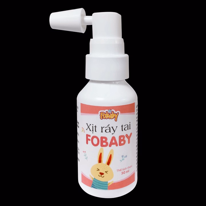 Xịt Ráy Tai Fobaby Làm Sạch, Sát Khuẩn Vệ Sinh Tai Cho Trẻ- Fobelife - Ảnh 5