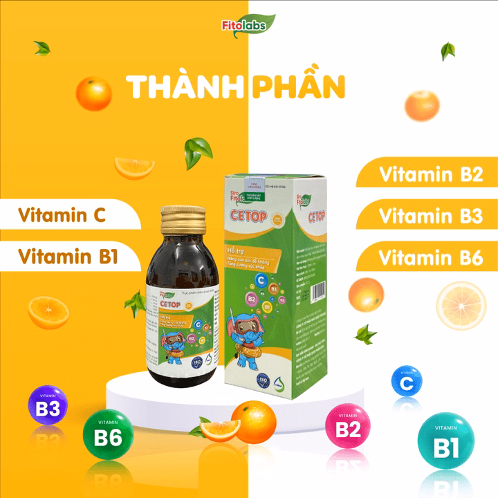 Vitamin Tổng Hợp Siro Fitolabs Cetop - Ảnh 3