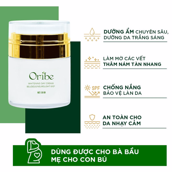 Bộ Đôi Sản Phẩm Dưỡng Trắng Da Ngày Và Đêm Oribe Giúp Dưỡng Ẩm, Trắng Da, Chống Lão Hóa, Mờ Nám - Oribe - Ảnh 13