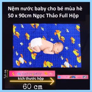 Nệm Nước Baby Cho Bé Mùa Hè 50X90Cm - Gdn