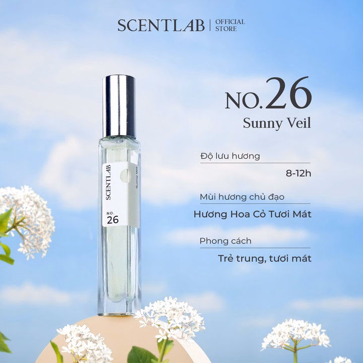 Nước Hoa Nữ Sunny Veil No. 26 (10Ml) - Scentlab - Ảnh 2