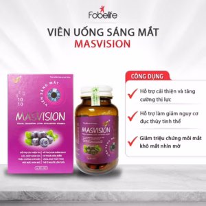 Viên Uống Sáng Mắt Masvision Cải Thiện Thị Giác - Fobelife
