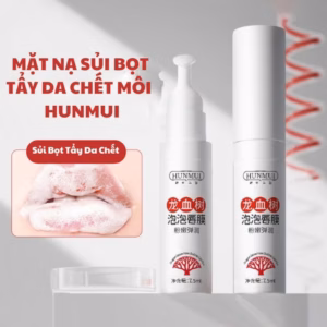 Tuýp Sủi Bọt Thải Độc Hunmui Làm Sạch Da Chết Làm Hồng Môi - Gdn