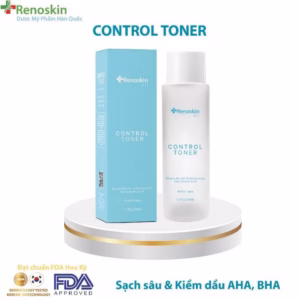 Control Toner: Toner Acid Thế Hệ Mới Sạch Sâu Và Sáng Da Renoskin
