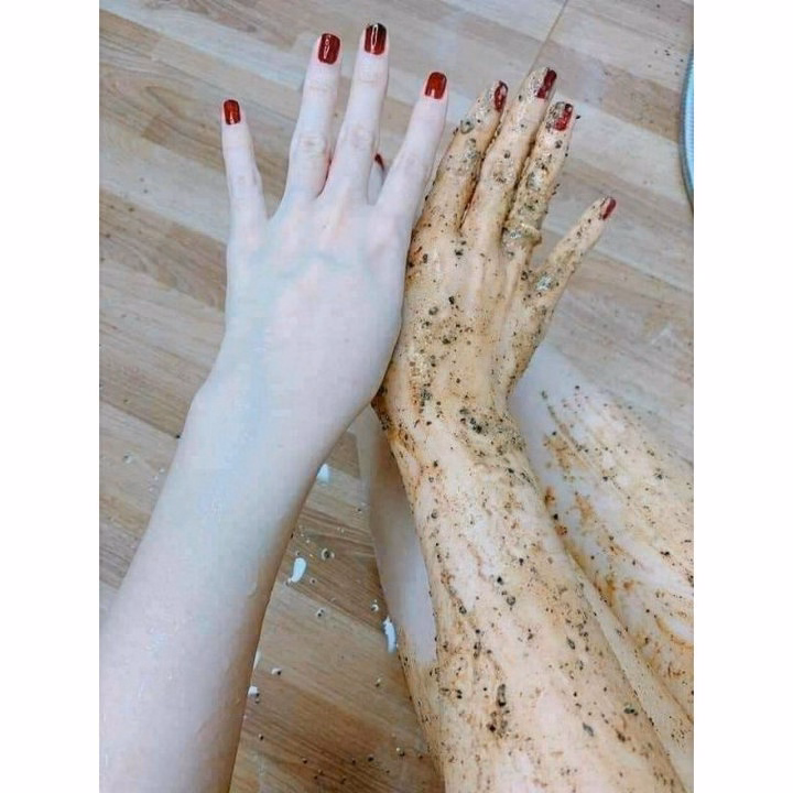 Tẩy Tế Bào Chết Body Cà Phê Sữa Dừa Aha Hũ 300Gr - Gdn - Ảnh 5