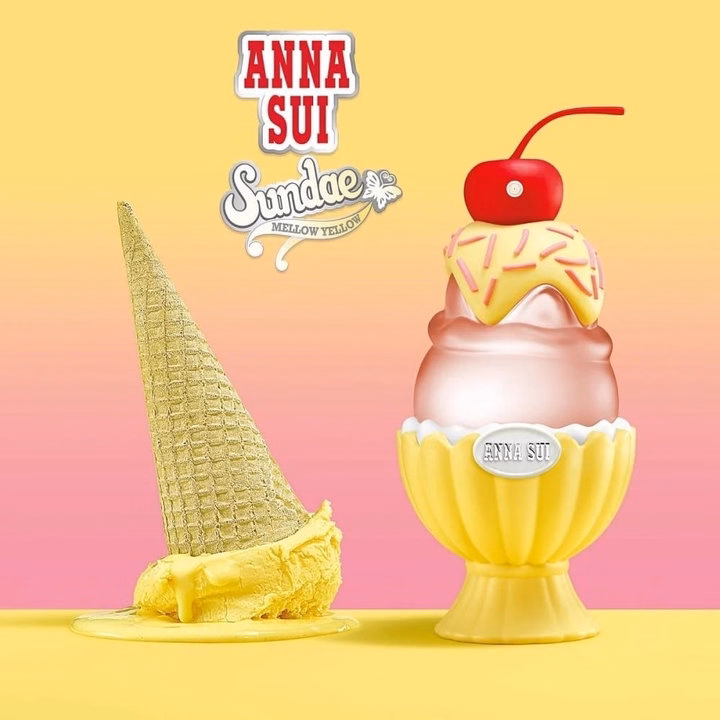Nước Hoa Mini Nữ Anna Sui Sundae Mellow Yellow Edt 5Ml - Ảnh 2