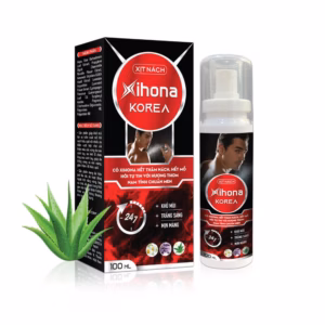 Xịt Thảo Dược Trị Hôi Và Thâm Nách Xihona Korea 24H Cho Nam, Nữ 100Ml- Bidopharma Usa