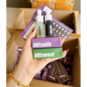 Serum Trắng Răng Unlsmlle, Chăm Sóc Hổ Trợ Cải Thiện Vết Ố Vàng Nâng Tông Răng 10Ml - Gdn