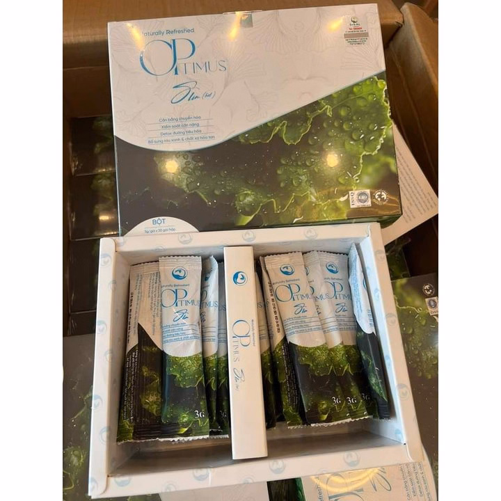 Bột Giảm Cân Optimus Slim Hộp 30 Gói - Thanh Mộc Hương - Ảnh 5