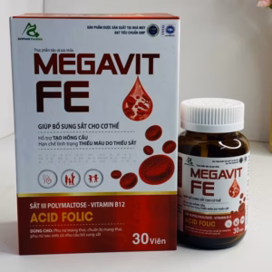 Viên Uống Bổ Sung Sắt Megavit Fe - Dược Phẩm Aviphar