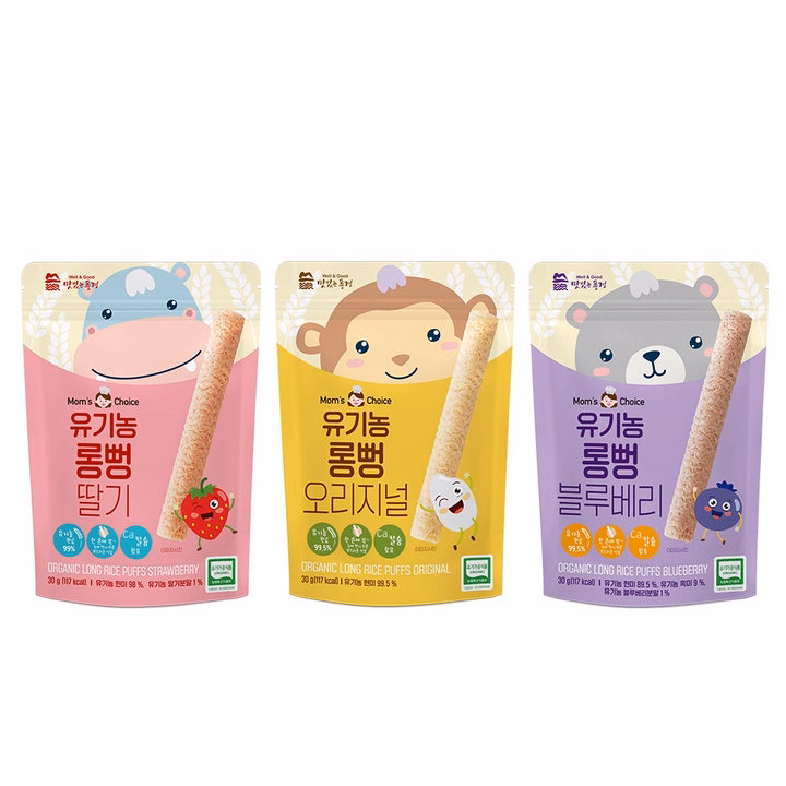 Bánh Ăn Dặm Gạo Lứt Hữu Cơ Thanh Dài Mom'S Choice Cho Bé Từ 6 Tháng Tuổi - Ảnh 2