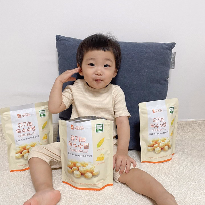 Bánh Ăn Dặm Viên Ngô Phô Mai Well&Good Cho Bé Từ 6 Tháng Tuổi - Ảnh 4