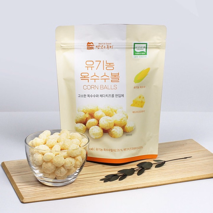 Bánh Ăn Dặm Viên Ngô Phô Mai Well&Good Cho Bé Từ 6 Tháng Tuổi - Ảnh 3