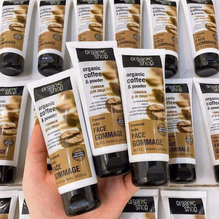 Tẩy Tế Bào Chết Organic Shop Coffee & Powder 75Ml - Gdn - Ảnh 2