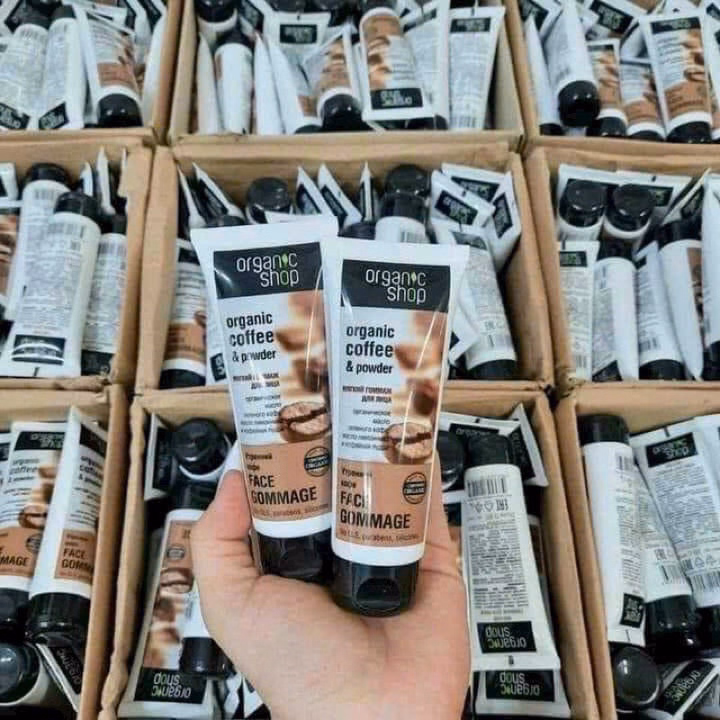Tẩy Tế Bào Chết Organic Shop Coffee & Powder 75Ml - Gdn