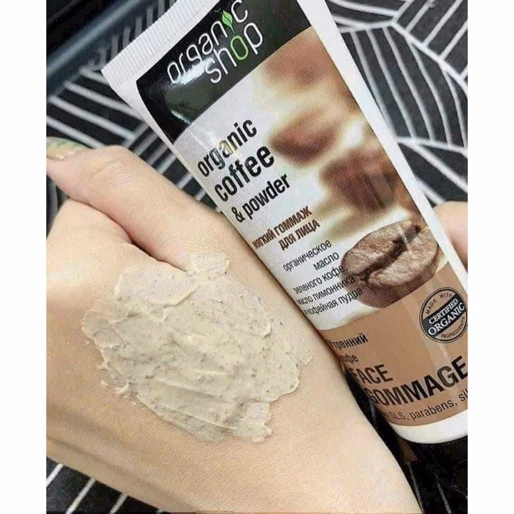 Tẩy Tế Bào Chết Organic Shop Coffee & Powder 75Ml - Gdn - Ảnh 5