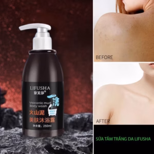 Sữa Tắm Bùn Núi Lửa Biển Sâu Lifusha Làm Trắng Da Toàn Thân, Dưỡng Ẩm Cơ Thể - Gdn