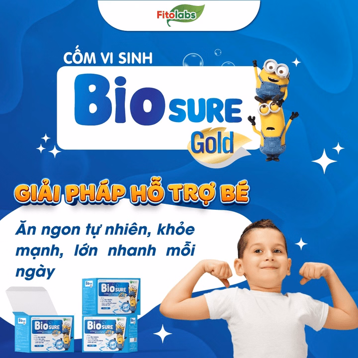Men Cốm Vi Sinh Biosure Gold - Giúp Tiêu Hóa, Cân Bằng Đường Ruột - Ảnh 6