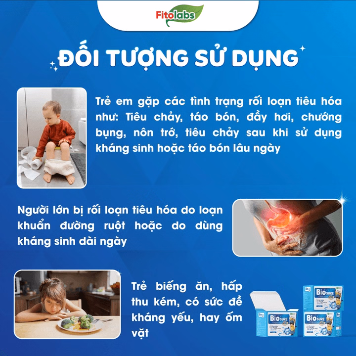 Men Cốm Vi Sinh Biosure Gold - Giúp Tiêu Hóa, Cân Bằng Đường Ruột - Ảnh 8