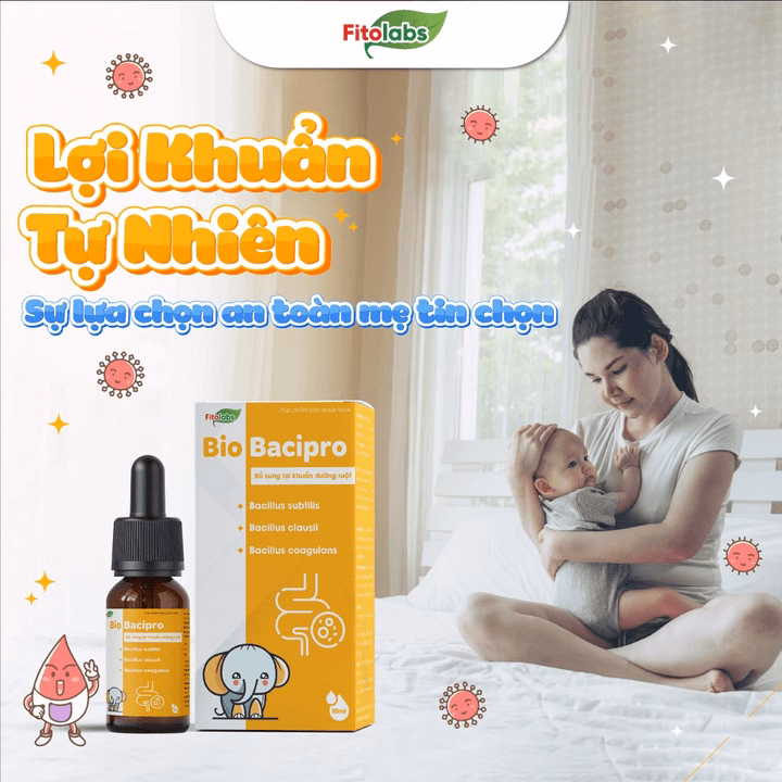 Men Vi Sinh Nhỏ Giọt Bio Bacipro Cho Bé Từ 0 Tháng Tuổi - Ảnh 3