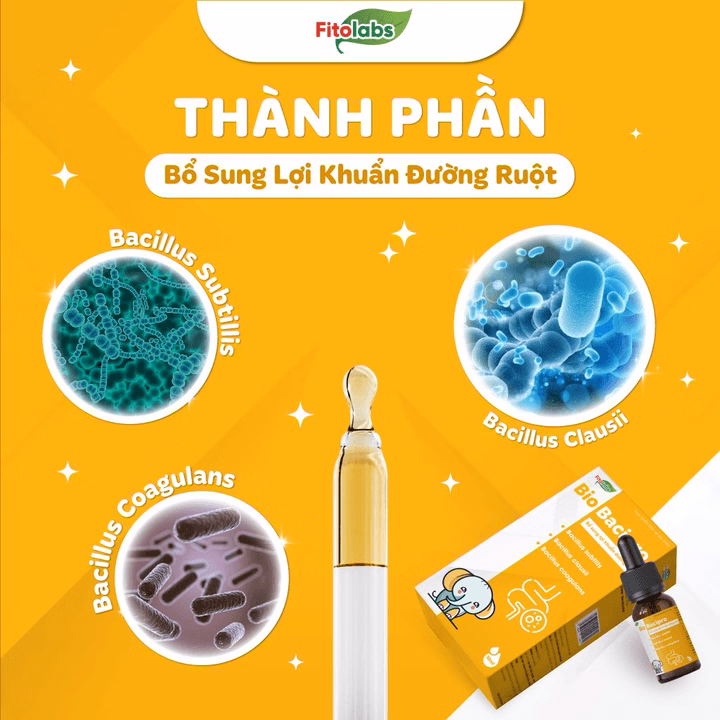 Men Vi Sinh Nhỏ Giọt Bio Bacipro Cho Bé Từ 0 Tháng Tuổi - Ảnh 4