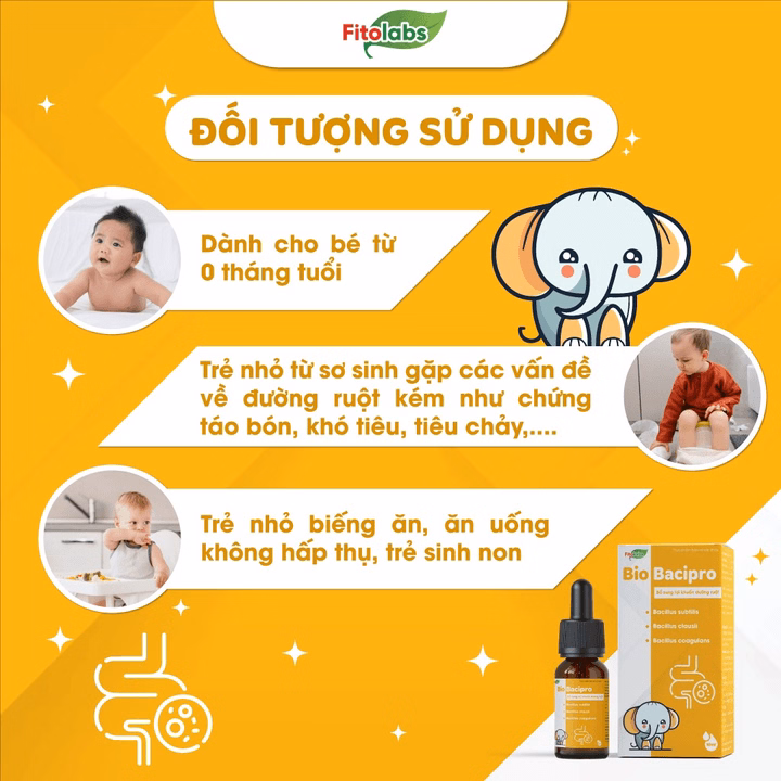 Men Vi Sinh Nhỏ Giọt Bio Bacipro Cho Bé Từ 0 Tháng Tuổi - Ảnh 8