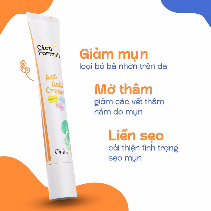 Kem Chấm Mụn Rau Má Oribe Cica Formula Ngừa Thâm Làm Mờ Sẹo Mụn 20G - Ảnh 3